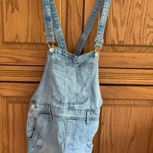 Overall Shorts
